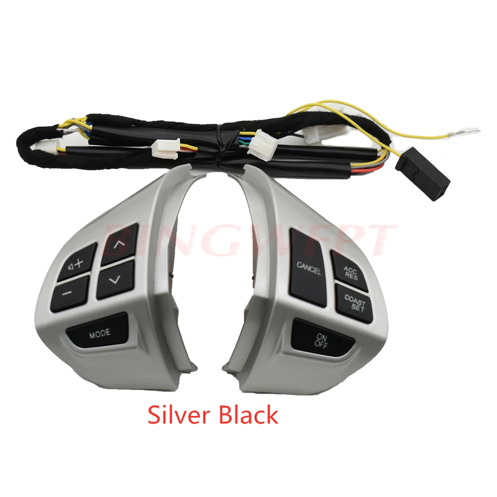 Mitsubishi ASX Lancer Outlander RVR Pajero Sport 2007-2012 용 새로운 스티어링 휠 스위치 버튼 오디오 크루즈 컨트롤 버튼