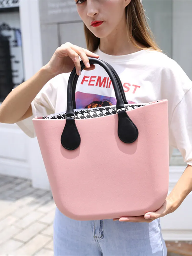 Silicone With Rope Handle Beach Bag