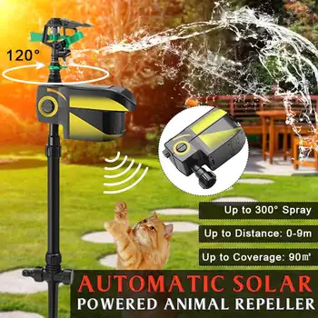

Garden Sprinklers Automatic Watering Grass Lawn Motion Activated Water Animal Cat Repellent Deterrent Sprinkler Pest Repellent