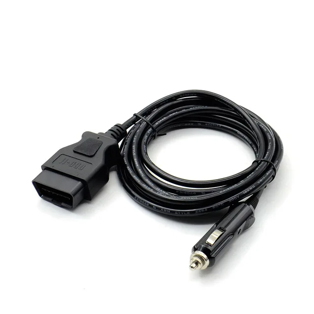Obd 2 электронный блок управления автомобиля Аварийный 12 В кабель питания экономии памяти с аллигатором клип EC5 конвертер для автомобиля - Цвет: Белый