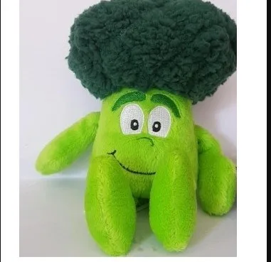 mini brocolli Плюшевые Новые фрукты овощи мини черника мини Баклажан мини каррорт плюшевые игрушки милые хорошее качество фестиваль подарок - Color: mini brocolli
