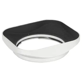 

Haoge LH-ZM33 Bayonet Metal Square Lens Hood Shade Compatible with Carl Zeiss Distagon T 1.4/35 35mm f1.4 ZM Lens silver
