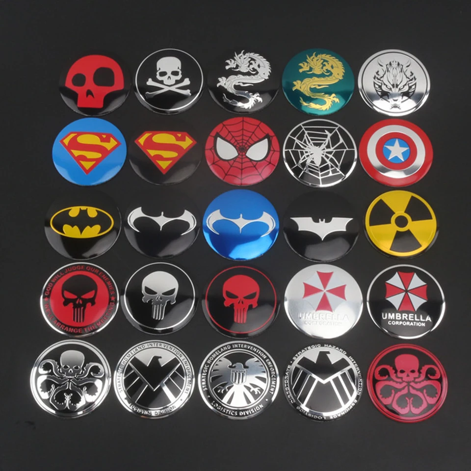 

3D New Chrome Car Badge Metal Emblem Sticker Fo Auto MW-3-2
