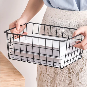 

Vintage Wrought Iron Storage Basket Kitchen Storage Basket Fruit Bread Basket Hollow Iron Storage Basket J99Store