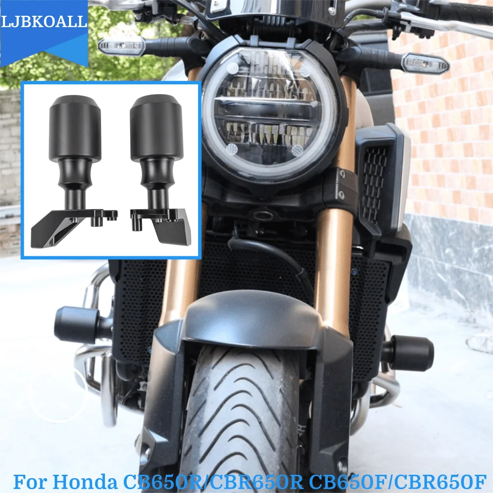 

CB650F CBR650F 2014-2020 2015 Motorcycle Frame Slider Falling Crash Protector Fairing Guard Pad For Honda CB650R CBR650R 2019