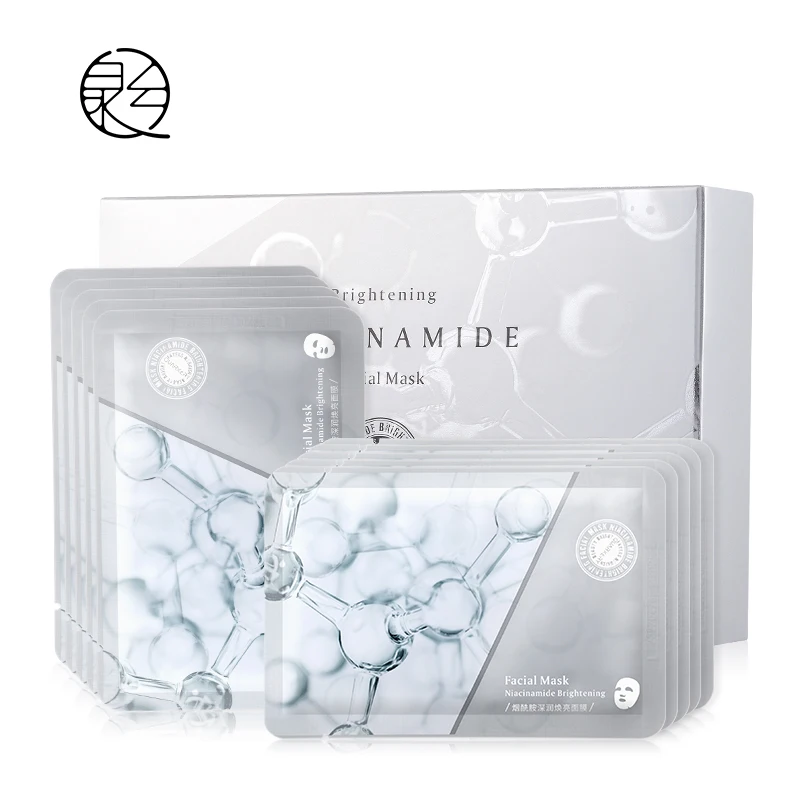 

5pcs Quarxery Nicotinamide Whitening Moisturizing Thin Facial Mask
