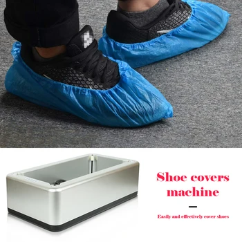 

Automatic Shoes Cover Machine Disposable Booties Office Household Stepping Maker for Household Bedroom Decoration
