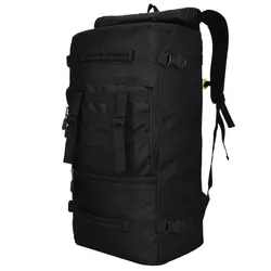 Топ!-50л рюкзак для кемпинга, спортивные походные сумки, сумка для альпинизма, мужской походный рюкзак, рюкзак для путешествий, черный