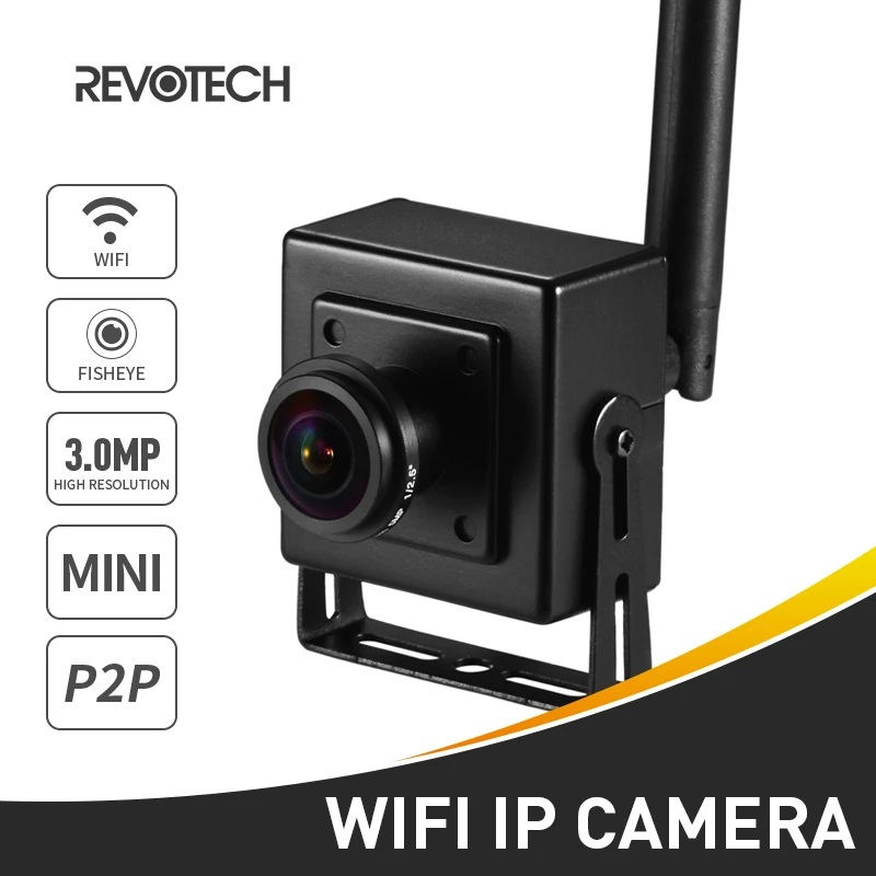 H.265 wifi 3MP/1080 P рыбий глаз мини ip-камера панорамная металлическая безопасность P2P CCTV камера система видео с sd-картой слот(Seetong