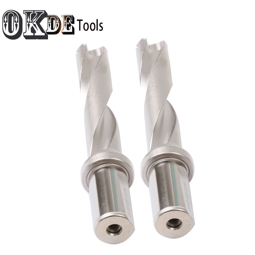 high quality 3D 40.5mm- 59.5mm shallow Power WCMX insert indexable drills WC U drills triangle coolant drilling