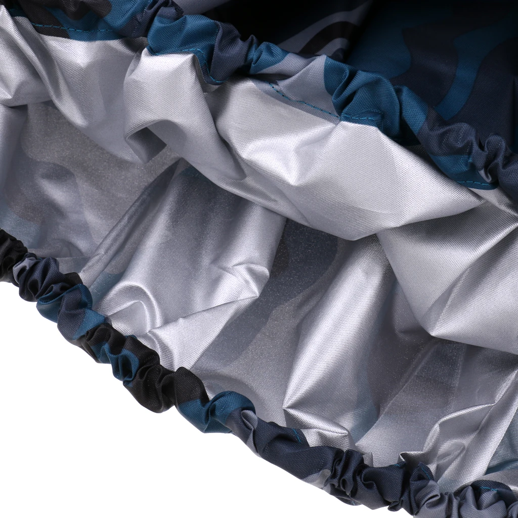Boat Cover Fishing Boat Cover 6.9ft-19.7ft Waterproof Storage Dust Cover Shield for Kayak / Canoe Boat