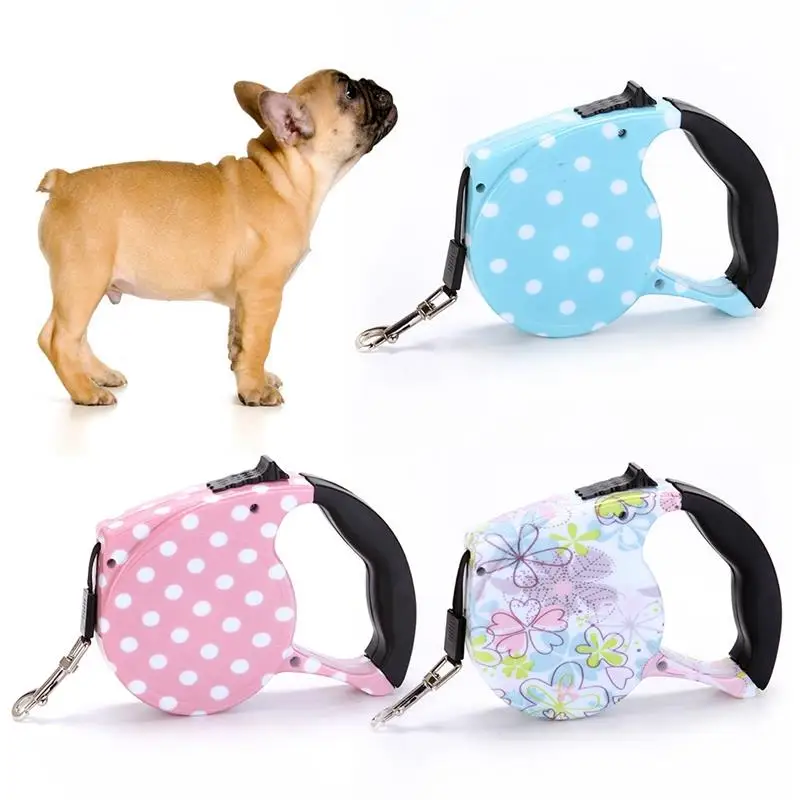 Dog Leash Escape Proof Retractable Heavy Duty Dog Leash Pet Training