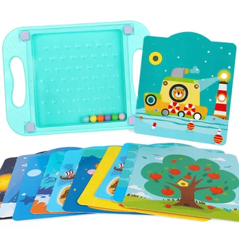 

New arrival Kids Educational Toys For Children Baby Puzzle Montessori Maze Balance Game Popular Gift For Toddlers Cartoon Cards
