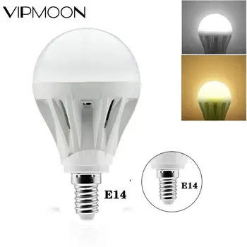 

LED Lamp E14 3W 5W LED Bulbs AC 220V Lampada LED Spotlight Table No Flicker Eyes Protection LED Light Bulb New