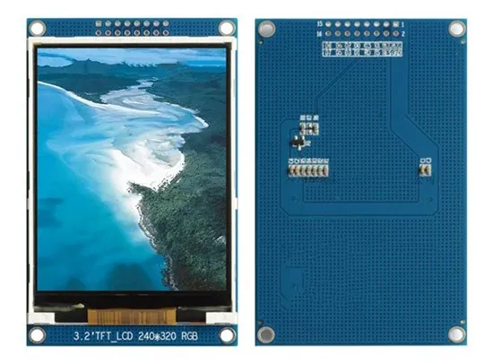 Цветной ЖК-дисплей 3 2 дюйма 16pin TFT с платой адаптера ILI9341 Привод IC MCU 8Bit