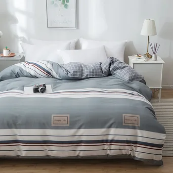 

Soft Cotton Breathable Duvet Cover Home Decor Double-sided Printing Quilt Cover Single Double Person Comforter Cover