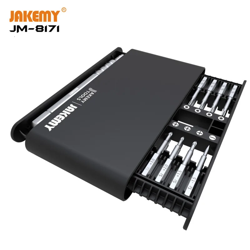 JAKEMY JM-8171 портативный DIY электронный уход Волшебная отвертка коробка комплект для мобильного телефона компьютер игровой коврик ремонт