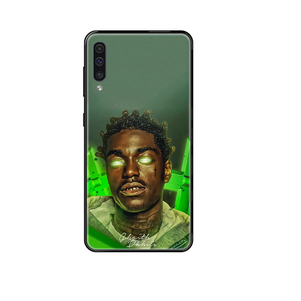 kodak black rap singer Phone case For Samsung Galaxy A 3 5 6 7 8 20 40 50 70 71 E S Plus 2016 2017 2018 black silicone cover