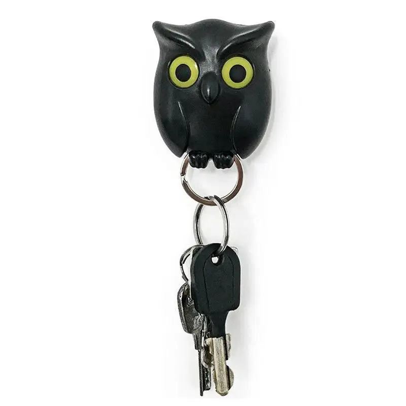 

1pc Cute Cartoon Owl Shape Hanger Key Holder Keychain Holder Multifunction Hanging Wall Mounted Decoration Hook