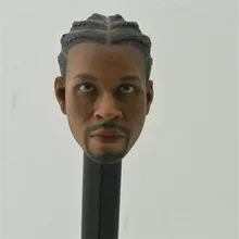 

HOT FIGURE TOYS 1/6 Scale Allen Iverson Enterbay head Custom Shutdown version for action figure