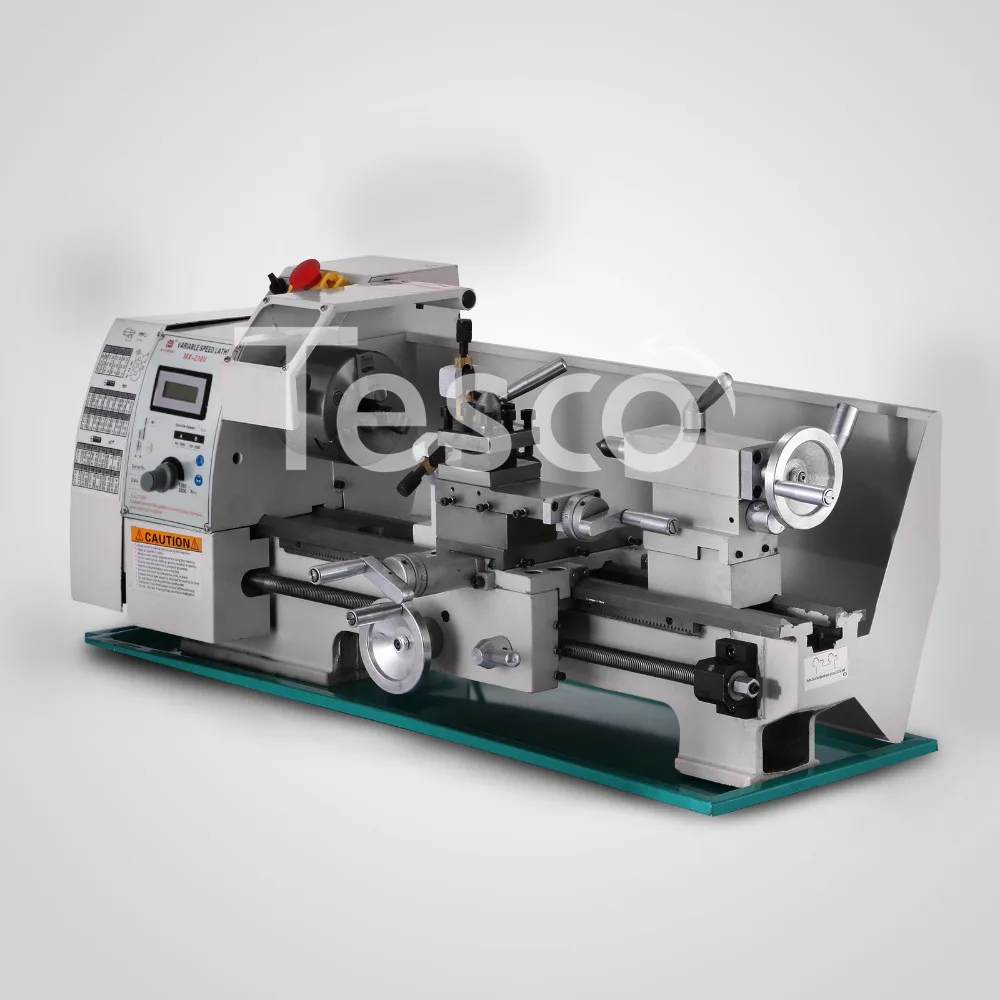 

Metal Lathe 750W Mini Bench Lathe Variable Spindle Speed Lathe Machine