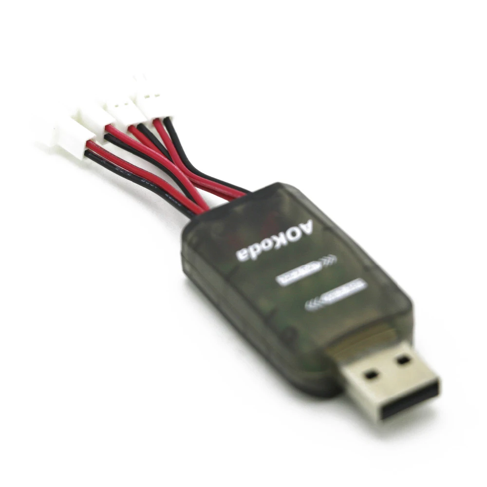 Зарядное устройство высокое качество AOKoda CX405 4CH Micro USB зарядное для батареи 1S/3 7 V Lipo