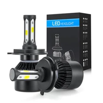 

225000LM Car Headlights 6000K-6500K H4 9003 Replacement 2Pcs High Low Beam Aluminum 1500W Practical Accessories