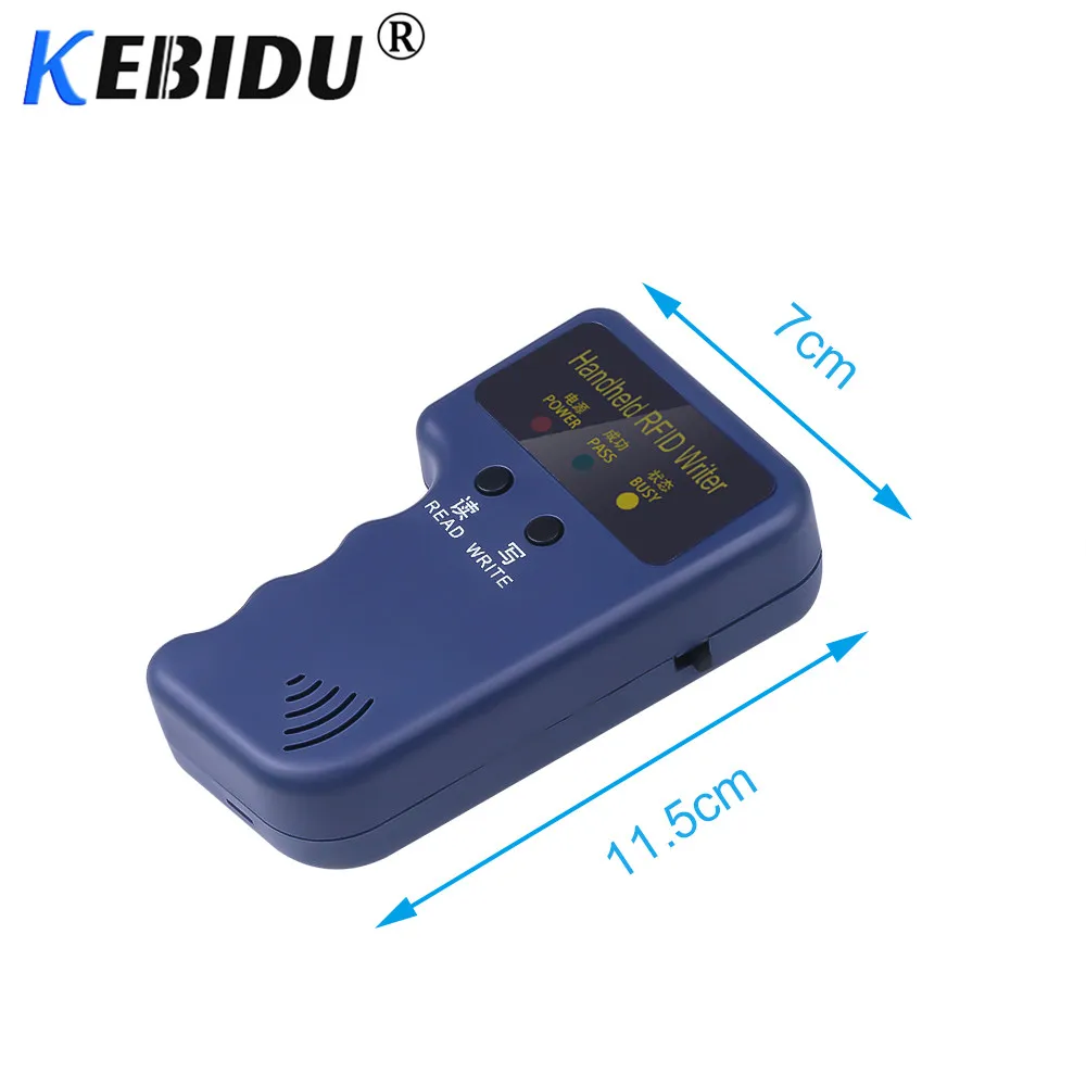 Kebidu 125 кГц RF ID Дубликатор копировальный аппарат писатель программист считыватель EM4305 T5577 перезаписываемый ID Брелоки метки карты