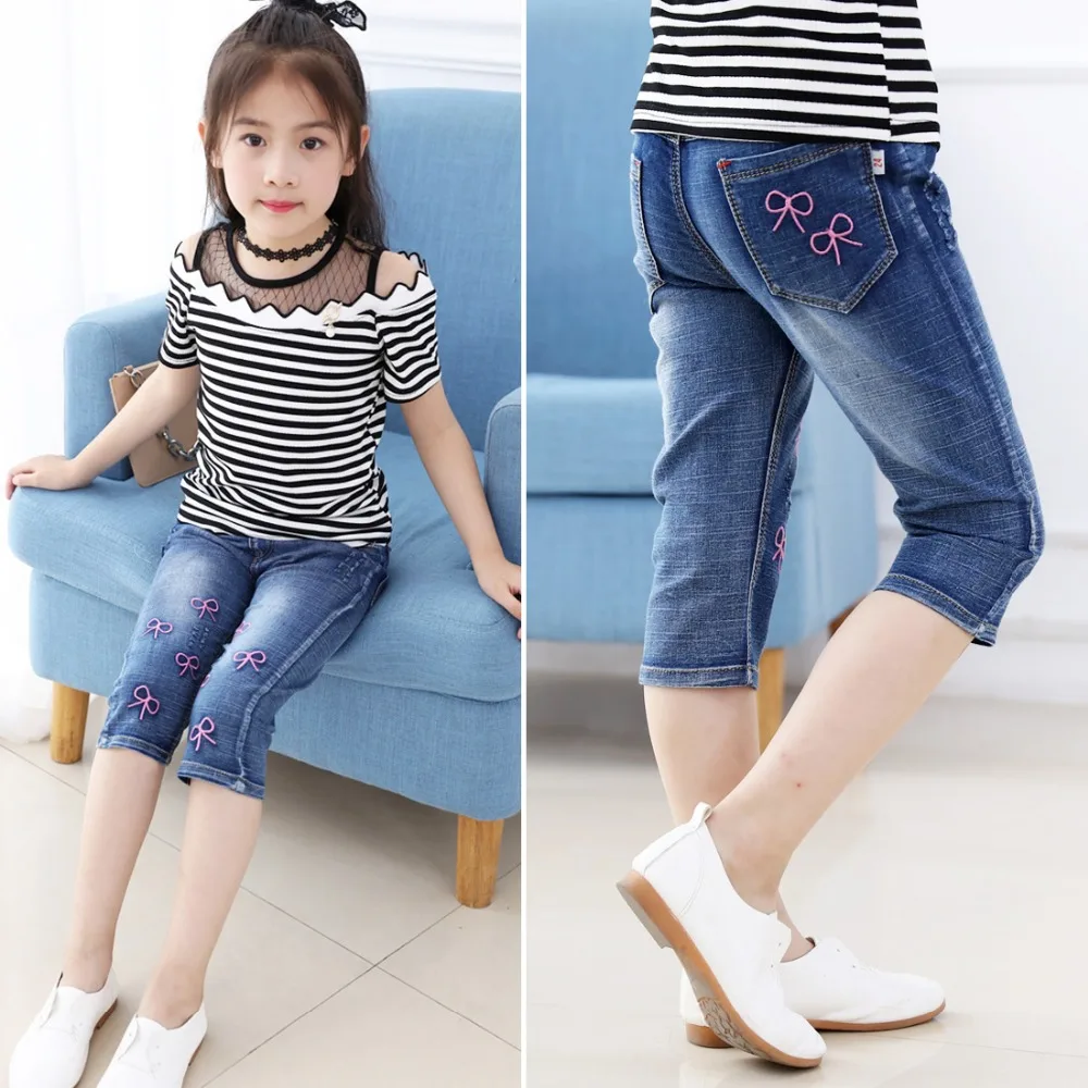 2022 Summer Children's Clothes Girls Shorts Casual Slim Thin Baby Girl