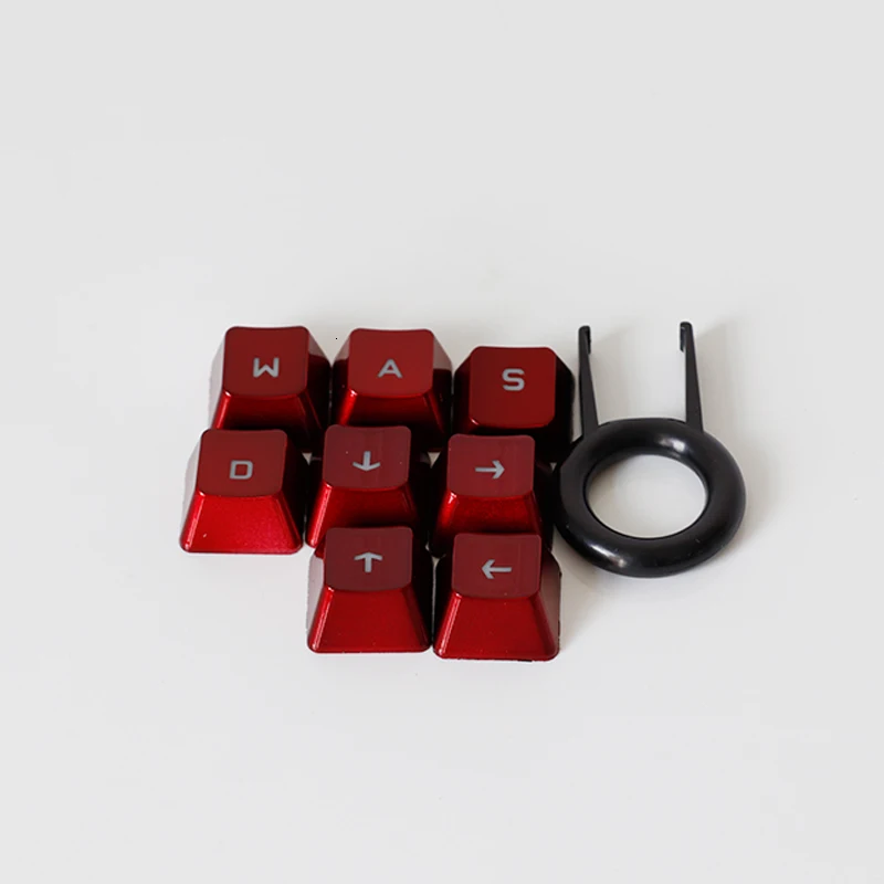 Original WASD and arrow key caps for Logitech mechanical keyboard G910