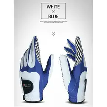 1 пара унисекс перчатки для гольфа Волшебные эластичные перчатки для гольфа, дышащие супер волокна ткани противоскользящие частицы левой/правой руки перчатки