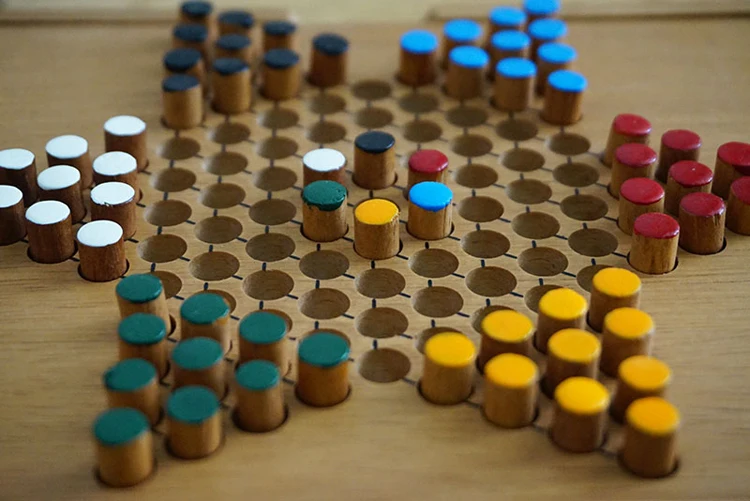 Самые популярные традиционные мини деревянные коробки китайские шашки классические переносные шахматы набор семья ребенок развлечения доска с подарками игры