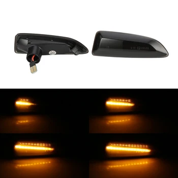 

2PCS Dynamic LED Side Marker Lights 12V Flowing Turn Signal Light Side Repeater Lamp Panel Lamp for Opel for Vauxhall Astra J K