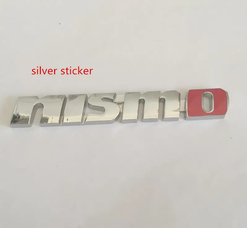 10 шт. Металлическая Эмблема NISMO логотип автомобиля эмблема на решетку радиатора боковой задний щиток багажник стикер Гриль значок для автомобильного стайлинга авто аксессуары