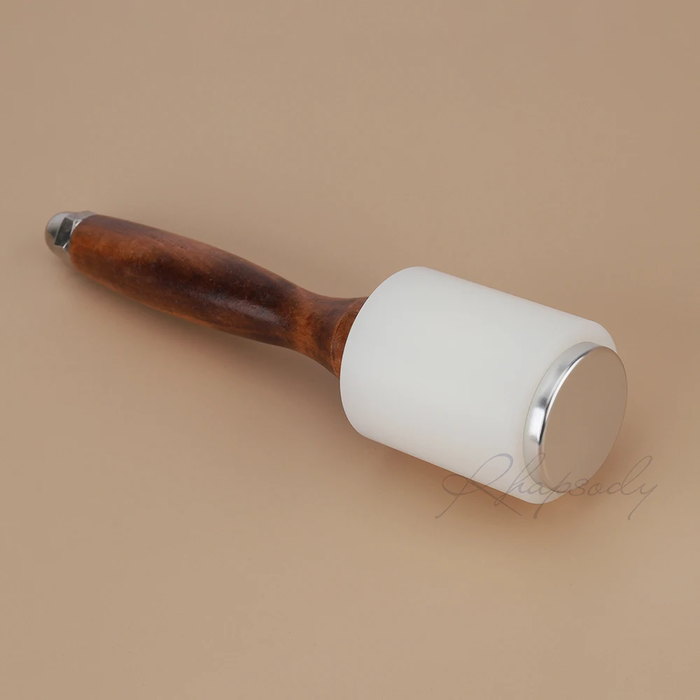 Leather Craft Carving Hammer Cowhide Punch Cutting Sewing DIY Working Saddle Making Tools Leather Craft Tools Supplies Kits leather tool carving tool leather cutting tools leather stamp punch leather carving hammer
