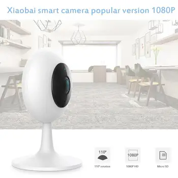 

Original Xiaomi Mijia Xiaobai Smart Camera HD 1080P Wireless WiFi IP Camera Two Way Audio Night Vision Baby Monitor Video Camera