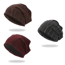 Beanie Cap Windproof Thermal Comfortable Knit Cotton Hat Headwear Apparel Accessories