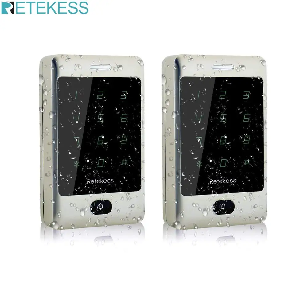 Retekess 2 шт. T AC01 RFID Контроль доступа сенсорная клавиатура система контроля допуска