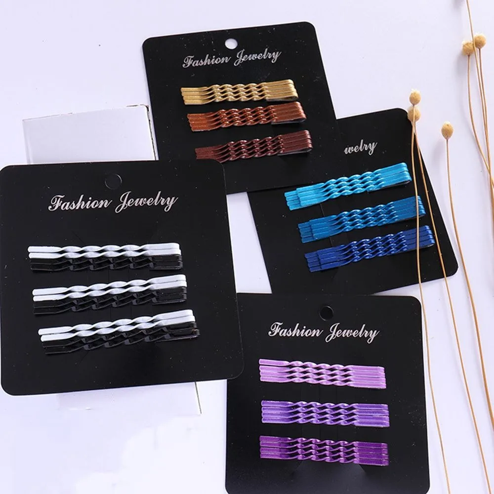12Pcs Colorful Spiral Hair Clips Barrettes for Women Girls Bobby Hairpins BB Clips Hairgrips Headdress Hair 2