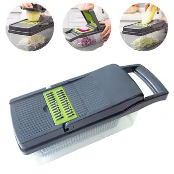 

7 In1 Food Vegetable Salad Fruit Peeler Cutter Slicer Dicer Chopper Kitchen Accessories Fruit Cutting Grater Vegetables Slicer
