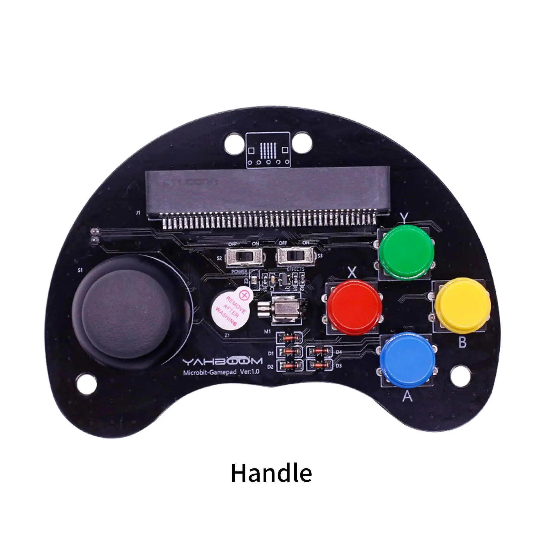 Yahboom Gamepad di base Maniglia in microbit con pulsante a bilanciere può controllare l'auto robot Microbit con cicalino motore per l'educazione STEM - immagine 5