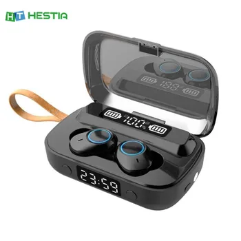 

A13 TWS 5.1 Bluetooth Earphone Digital Display Touch LED Flashlight 2000mAh Earset Earbuds for Mobile Phone Emergency Charging