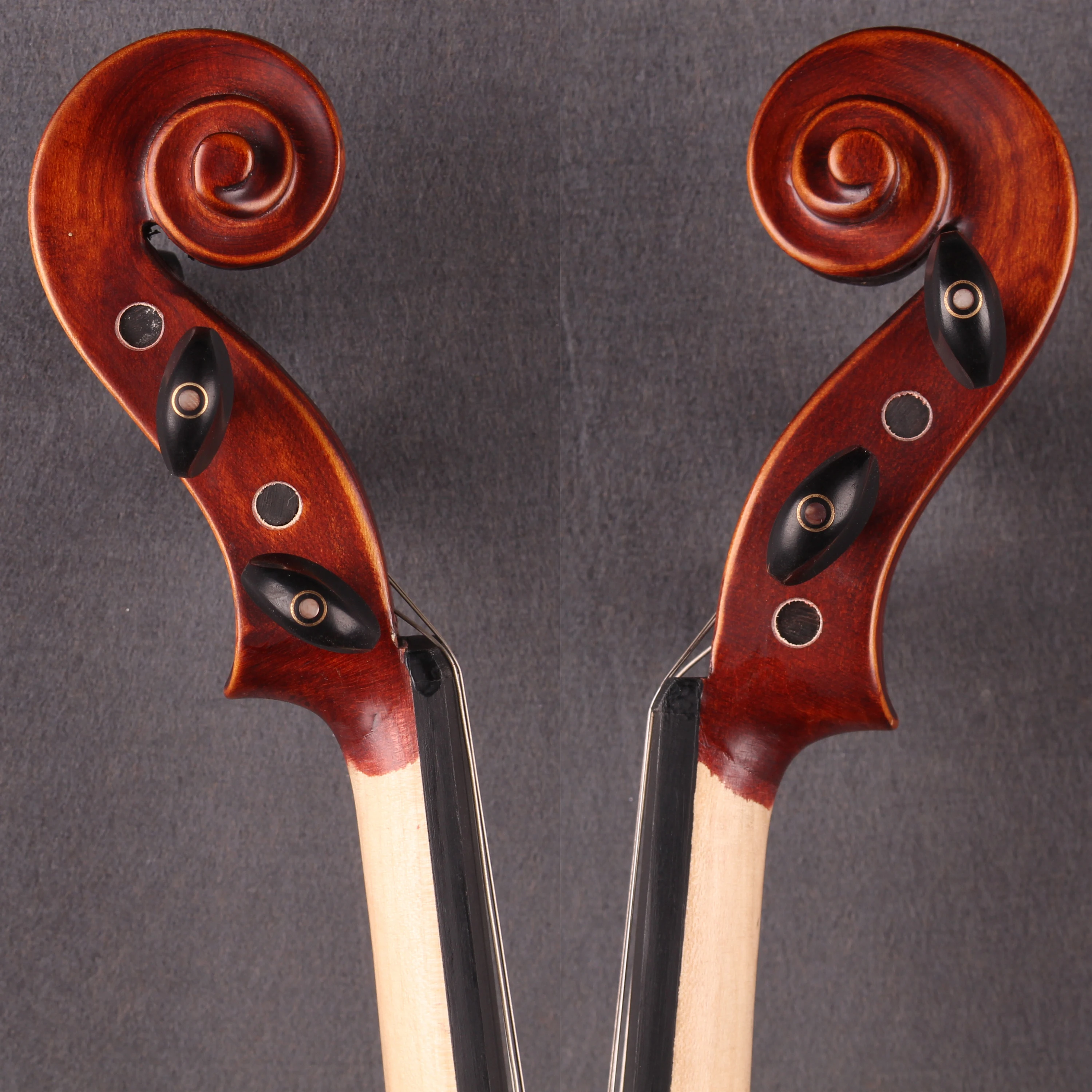 1/2 Antique High-grade Beginner Violin 4/4 Flamed 3/4 Matt handmade violin 1/4 violin Acoustic Free high-end case and bow
