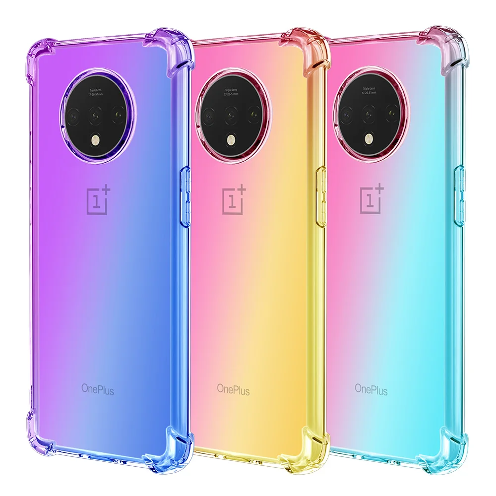 Oneplus 7t Case TPU Soft Silicone CASE Back Cover One plus Pro Capa oneplus 7 Coque |