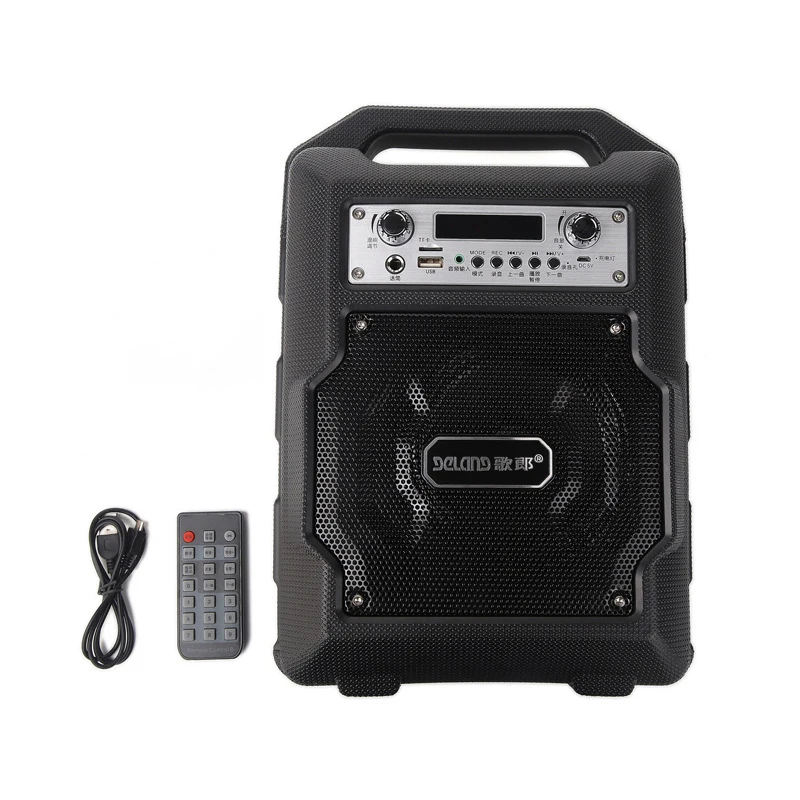

S20 High Power 4000 mAh Speaker Bluetooth Portable Speaker with Wireless Mic Subwoofer stereo USB Music Party Outdoor Home Audio