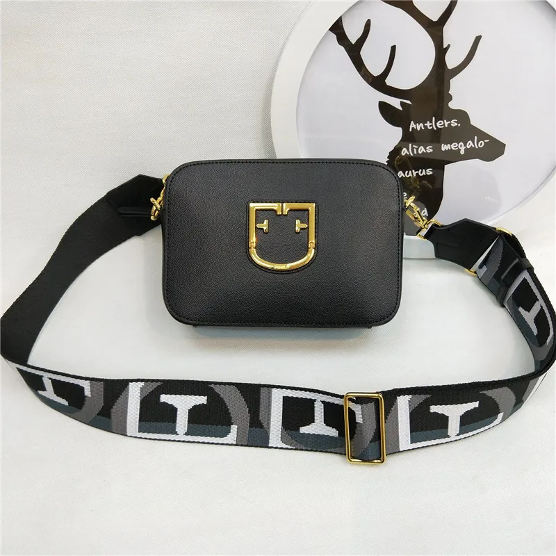 Оригинальные женские сумки FURLA высококачественные кожаные черного цвета Размер