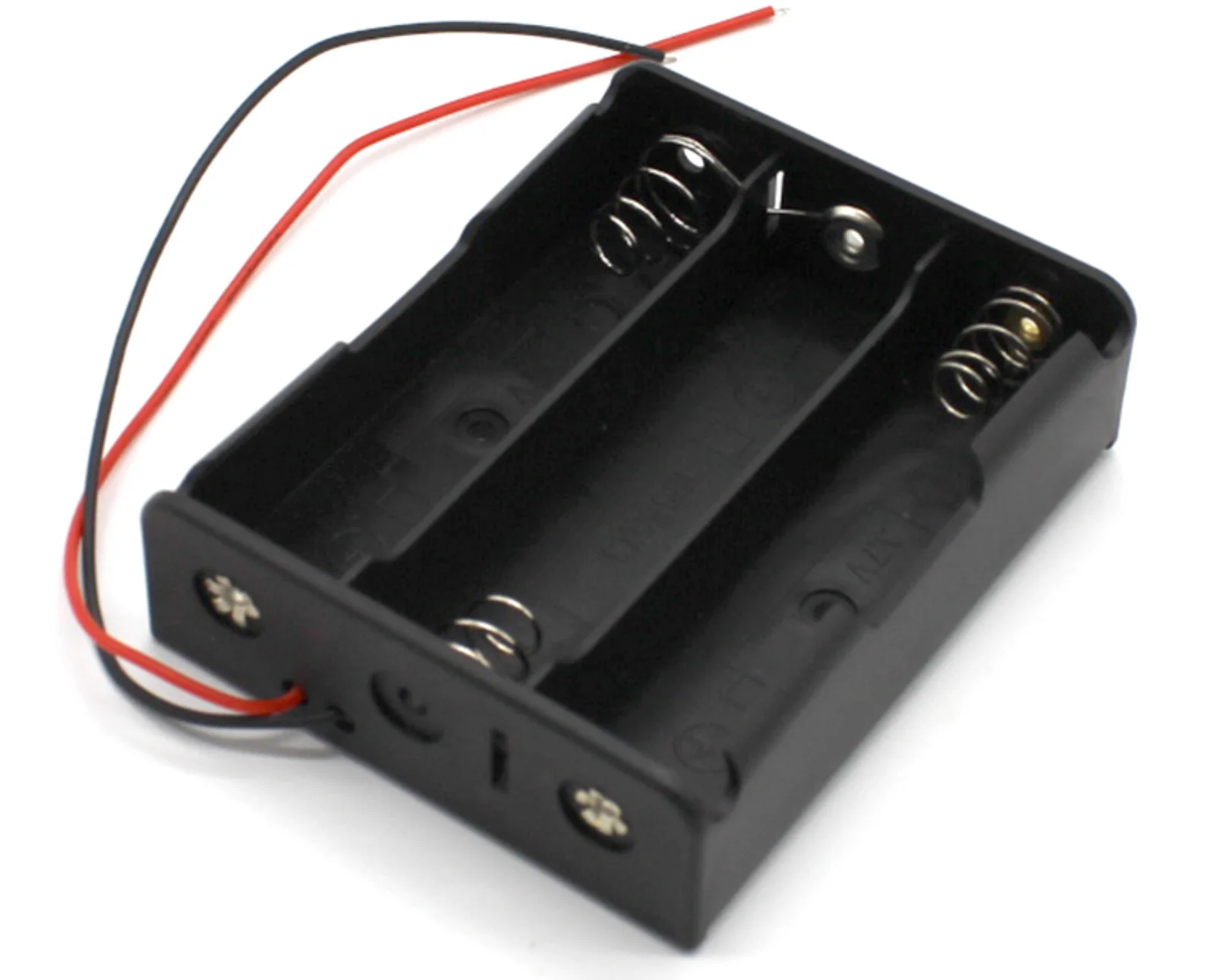 4 sizes J028Y 18650 Black Plastic Model Airplane Wired battery box High Quality