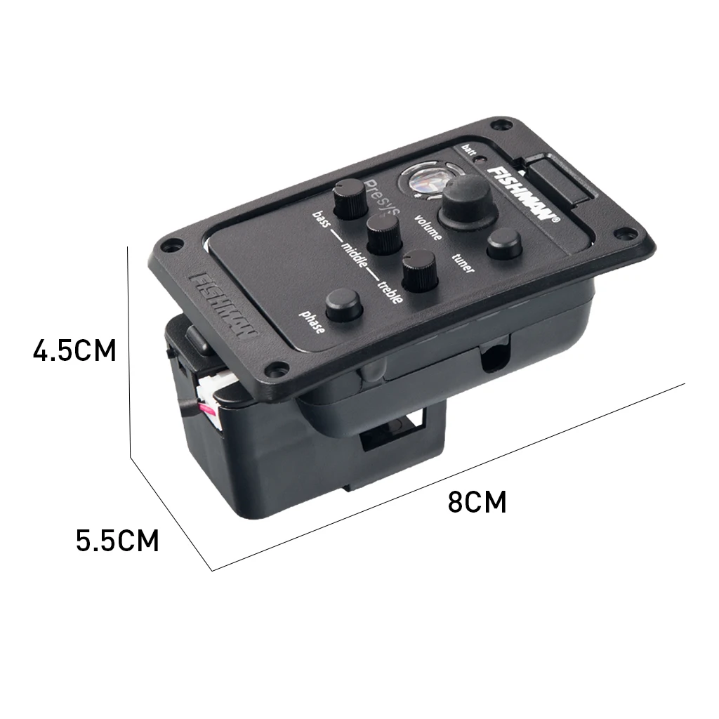 Other Outdoors Fishman Presys 101 AERO Guitar Pickup Preamp EQ Tuner