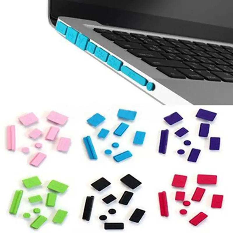 

New Silicone Elastic Anti-dust Laptop Port Protector Dustproof Notebook Computer Port Plug Cover Stopper