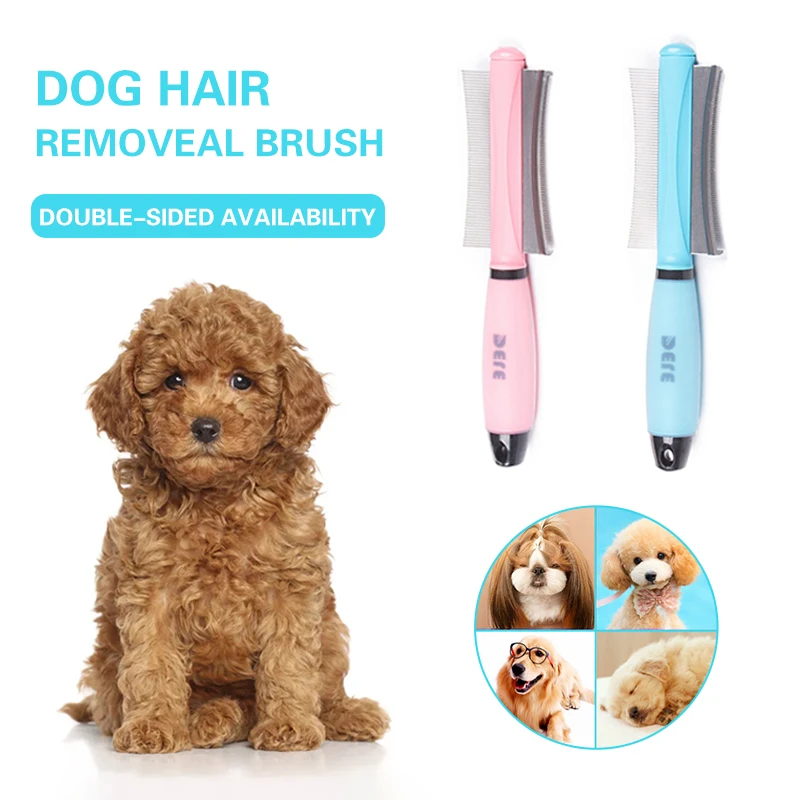 Pet Dog Hair Deshedding Comb For Small medium large Dogs Cat Trimming Dematting Brush Grooming Tool Puppy Hair Removal Combs